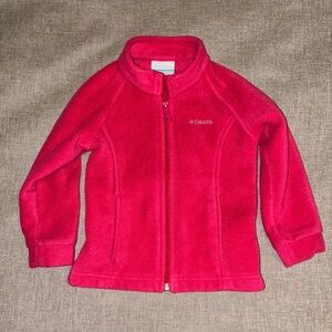 Columbia Vibrant Pink Fleece Jacket